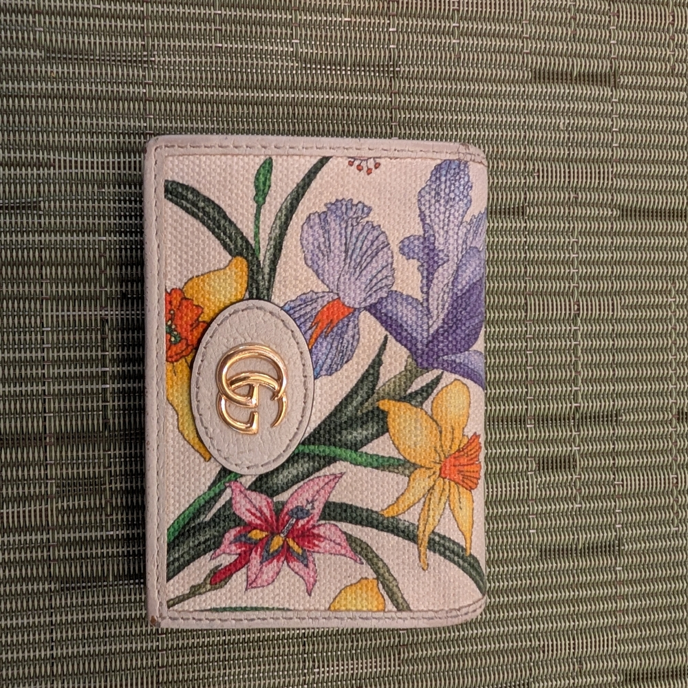 Gucci GG Marmont Flora Wallet